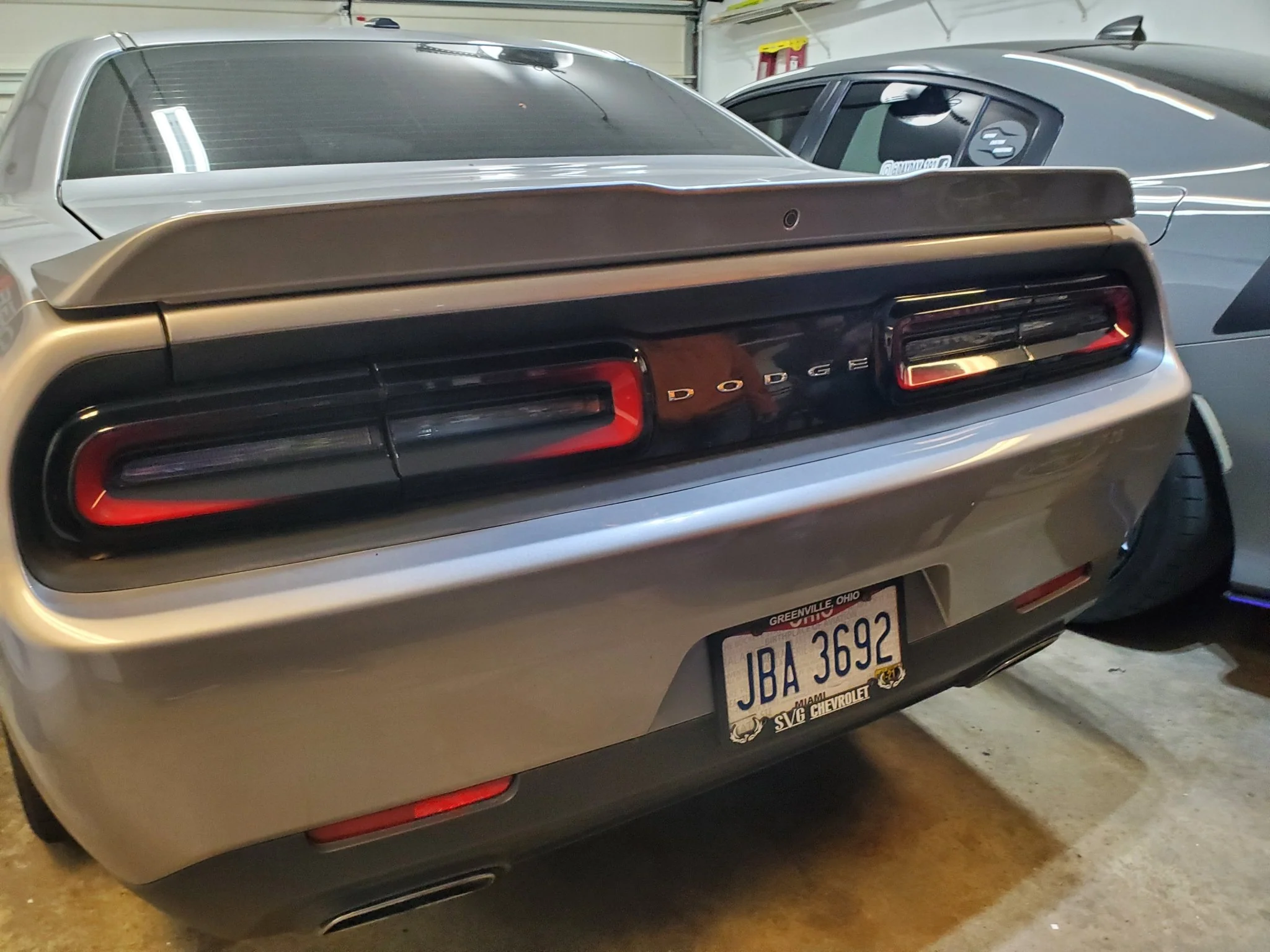 15-23 Dodge Challenger Taillight Decal Design 3 - Image 3