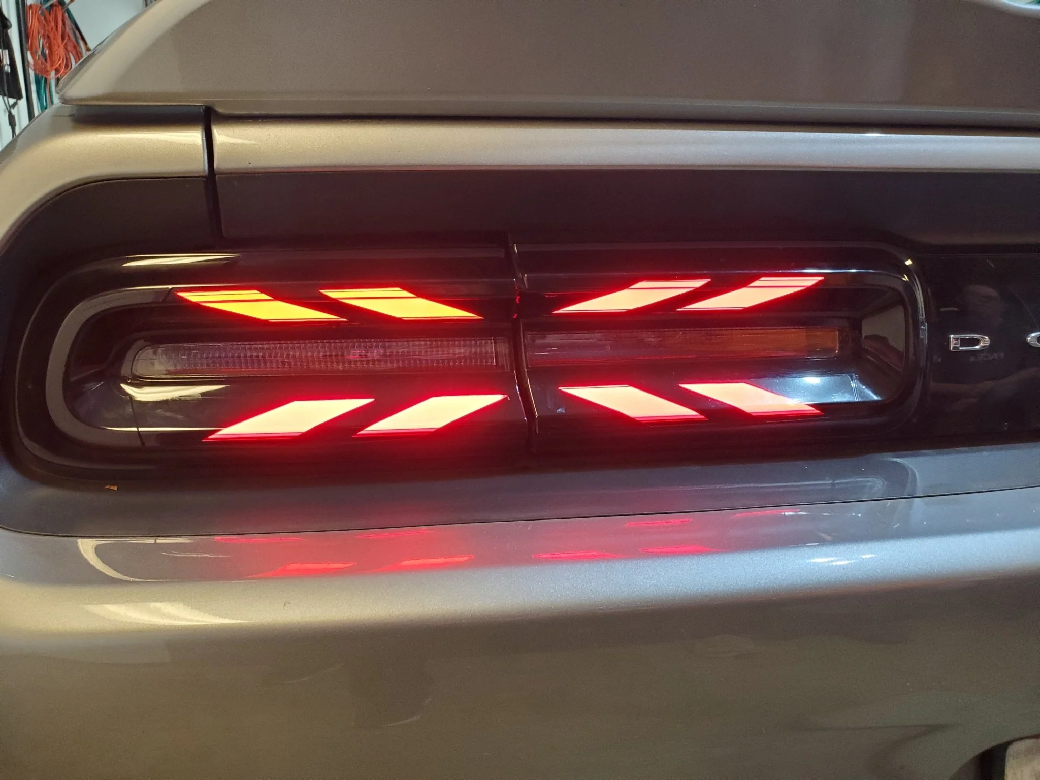 15-23 Dodge Challenger Taillight Decal Design 5 - Image 5