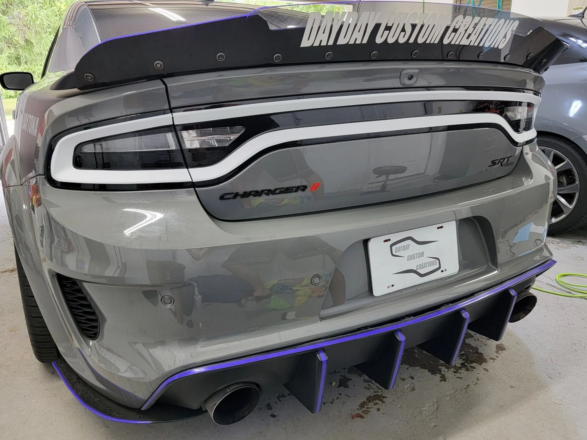 15-23 Dodge Charger Colored Taillight Tint Decal - Image 2