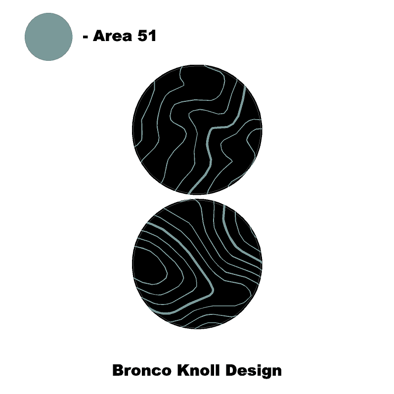 1966 Topographic Shifter Plate (Printed Series + Acrylic) - 2021+ Bronco - Image 35