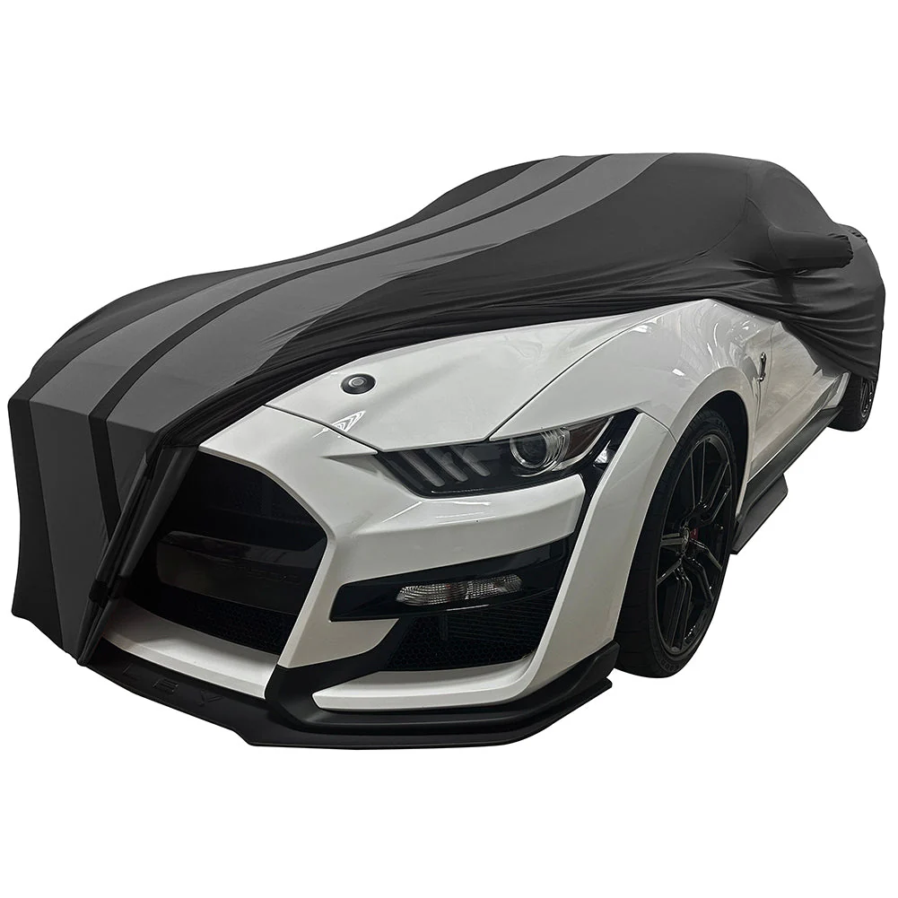 2005-2026 Ford Mustang Ultraguard Stretch Satin Indoor Car Cover : Sport Series - Image 14