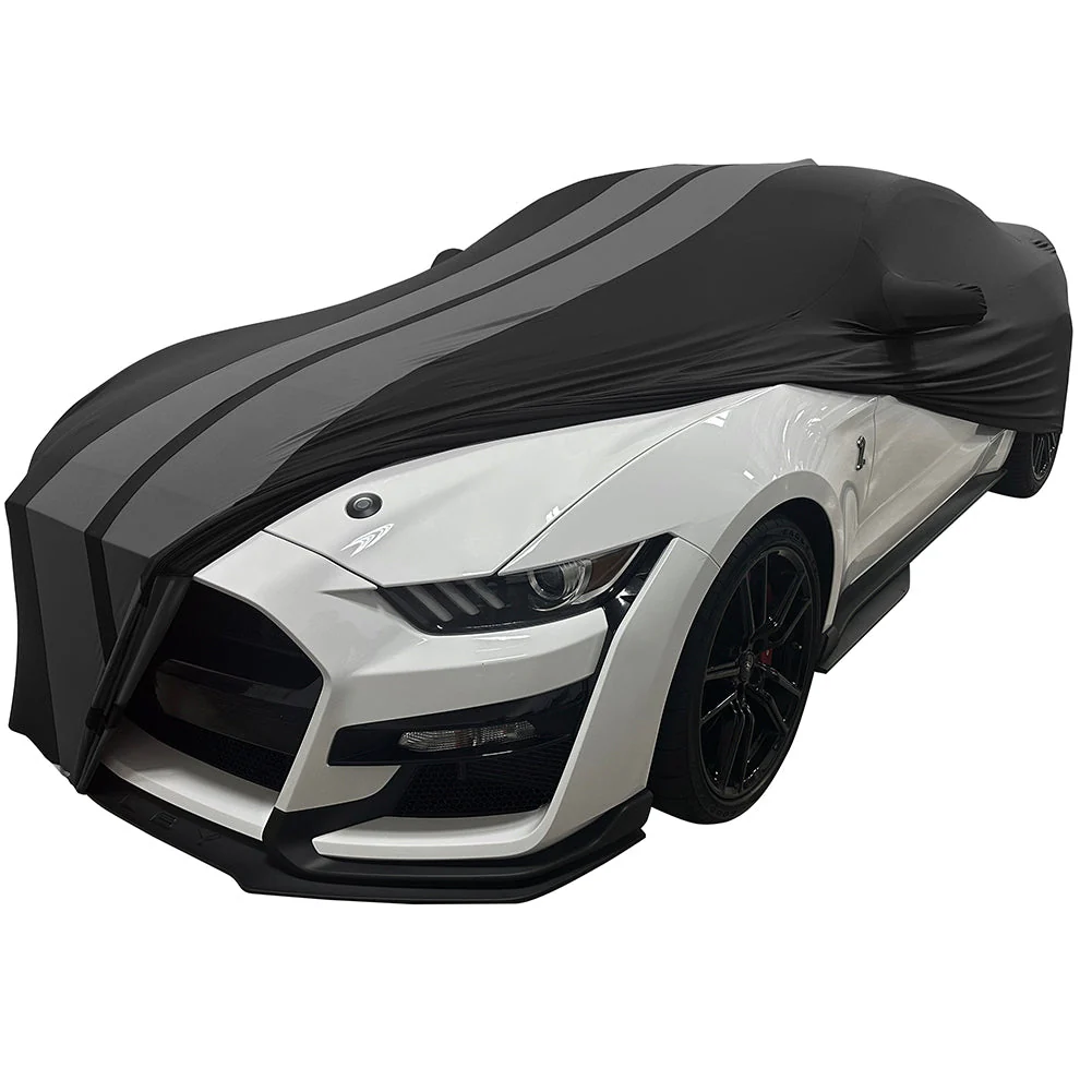 2005-2026 Ford Mustang Ultraguard Stretch Satin Indoor Car Cover : Sport Series - Image 4