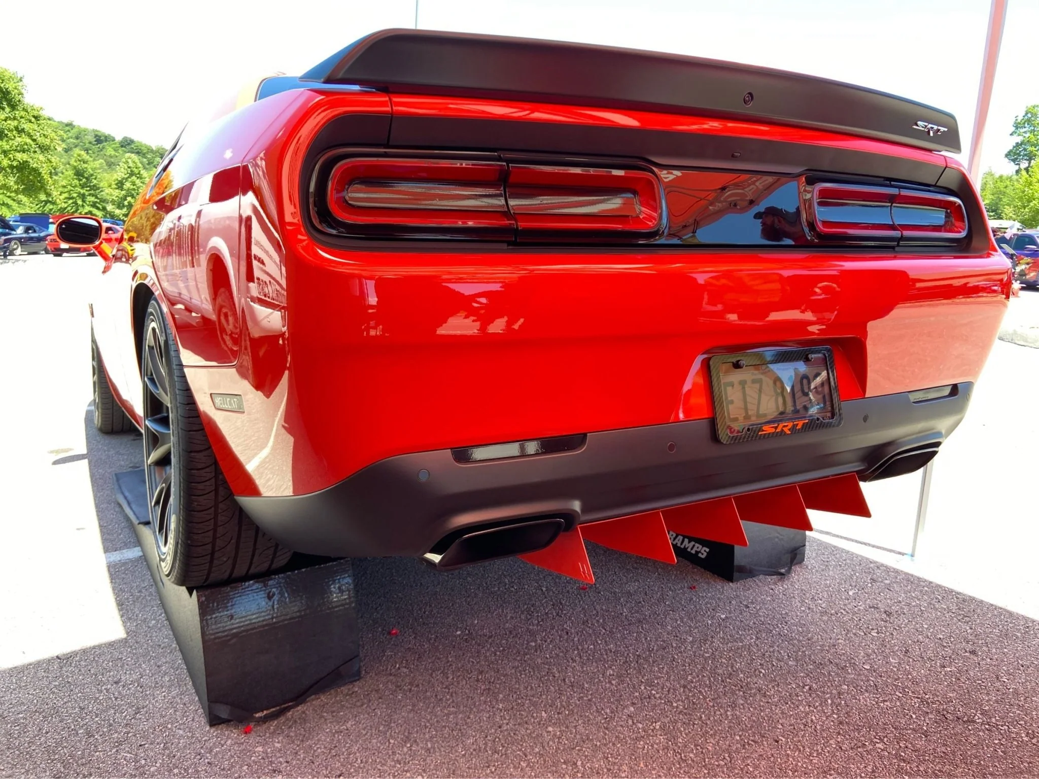 2015-2023 Dodge Challenger Rear Diffuser - Image 3