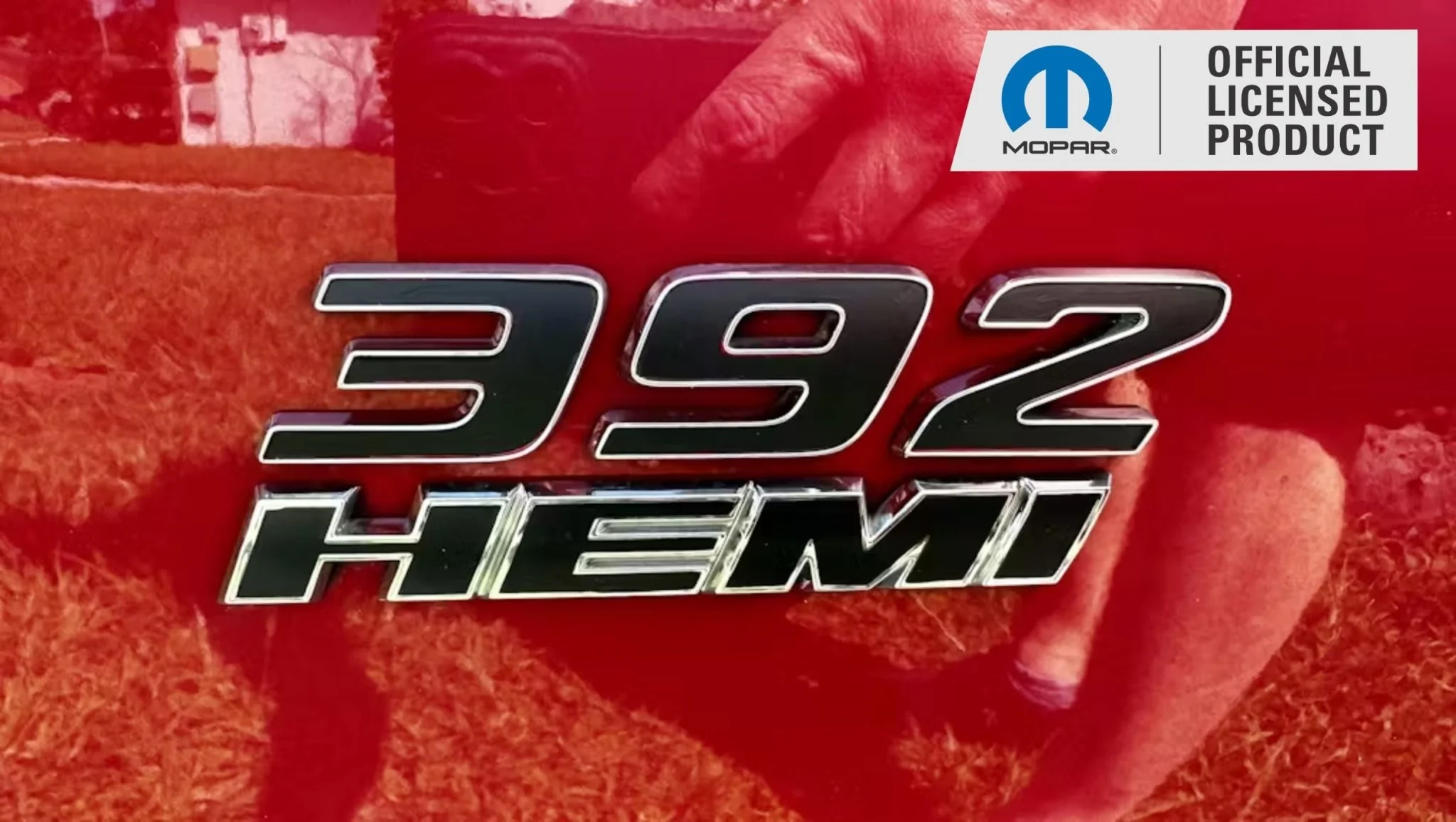 392 Hemi Emblem Overlay Decals - Dodge Charger SRT8,SRT392, Scat Pack - Image 3