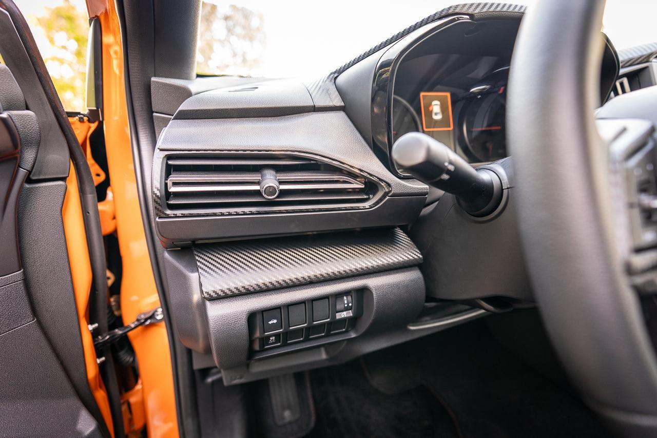 3D Carbon Interior Dash Trim Overlays - 2022+ Subaru WRX - Image 6