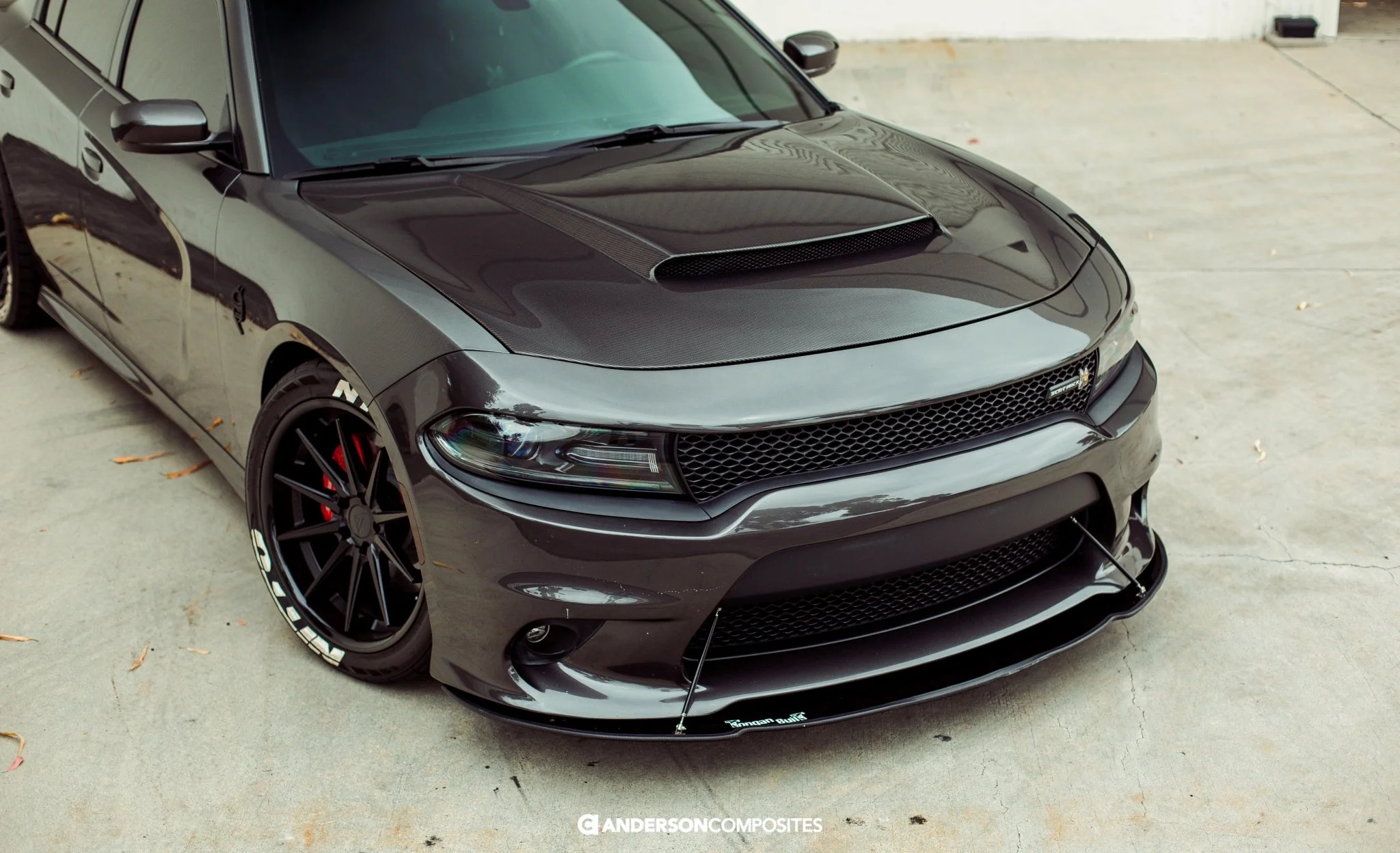 AC Carbon Fiber Demon Hood 2015-2023 Charger - Image 6