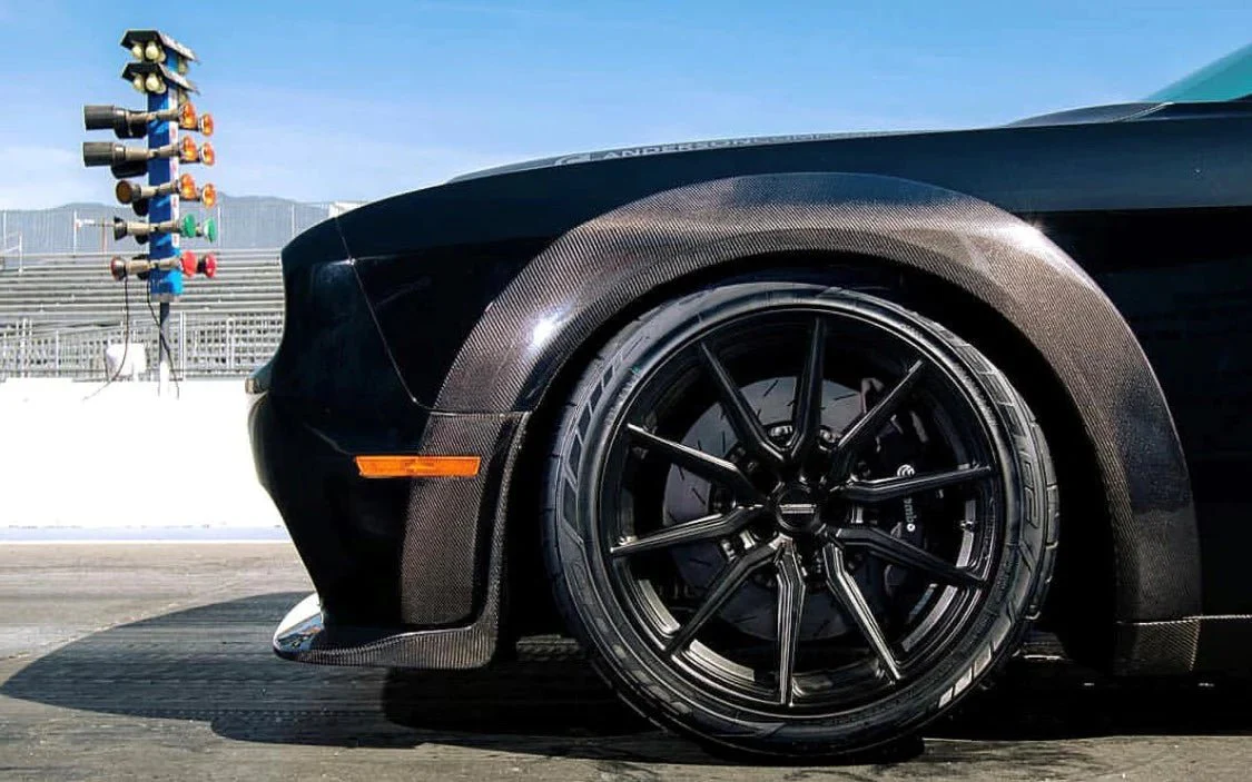 AC Carbon Fiber Front Fender Flares (Pair)  2018-2023 Challenger Widebody - Image 6