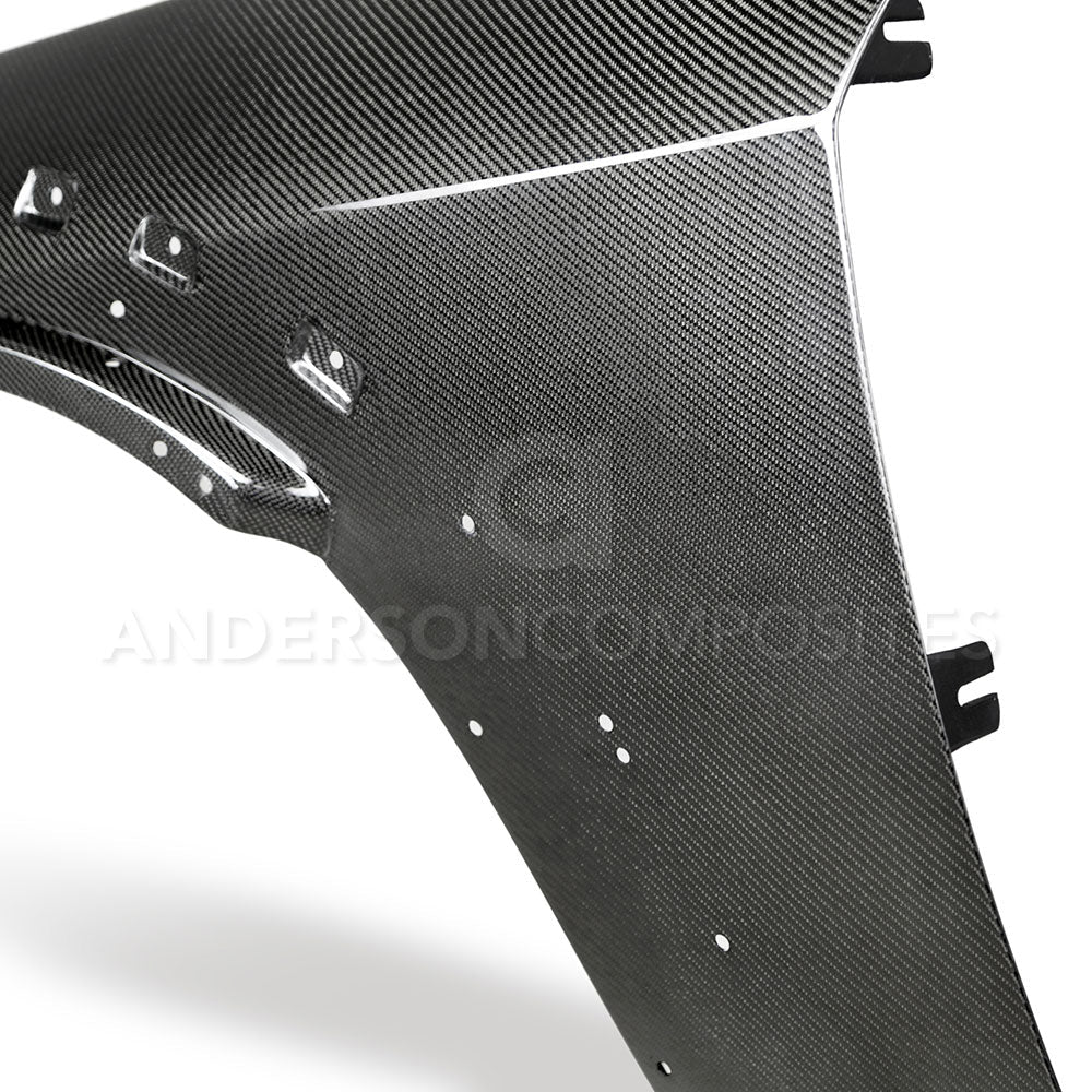 AC Carbon Fiber Widebody Front Fenders 2018-2023 Challenger - Image 6