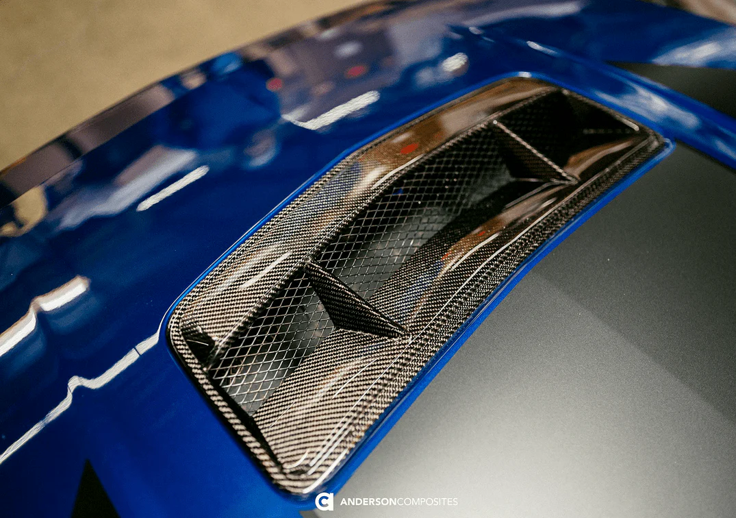 AC Carbon Fiber Hood Vent 2024 Mustang - Image 6