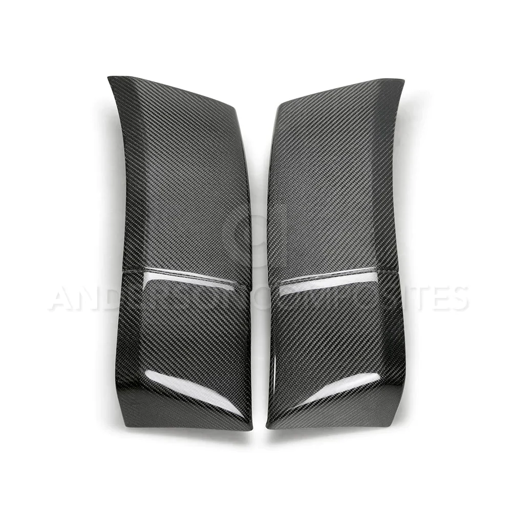 AC Carbon Fiber Rear Fender Flare Extensions 2018-2023 Challenger Widebody - Image 2