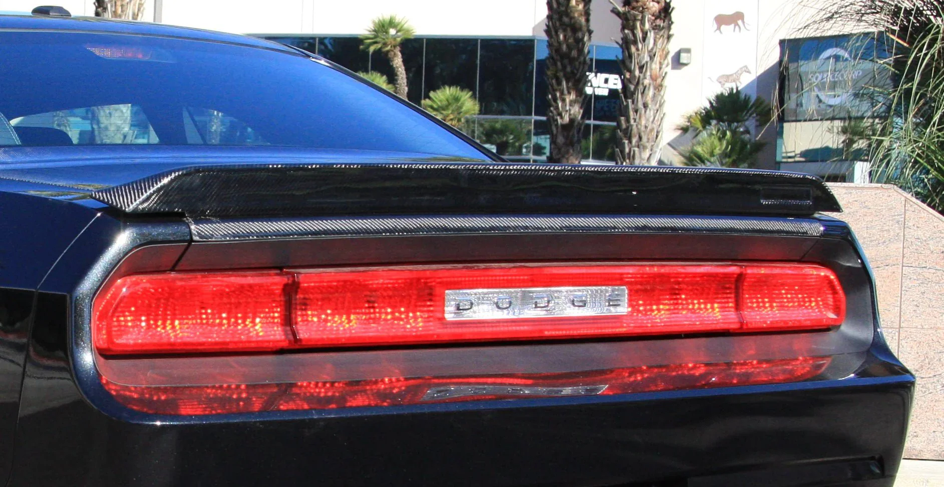 AC Carbon Fiber Rear Spoiler 2008-2014 Challenger - Image 5