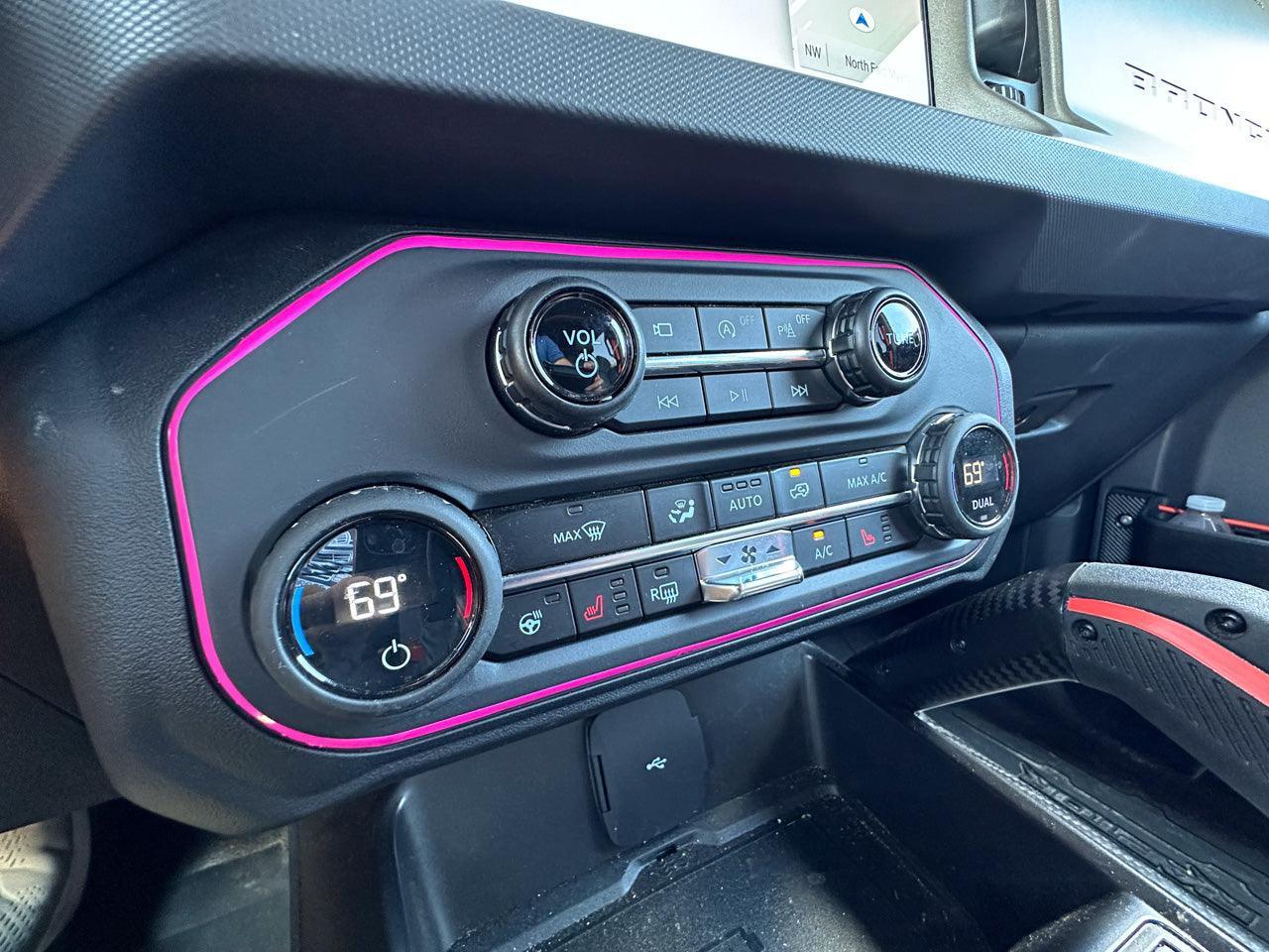 AC Controls Outline (Standard Series) - 2021+ Bronco - Image 2