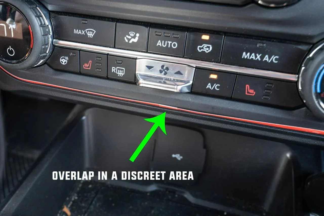 AC Controls Outline (Standard Series) - 2021+ Bronco - Image 5