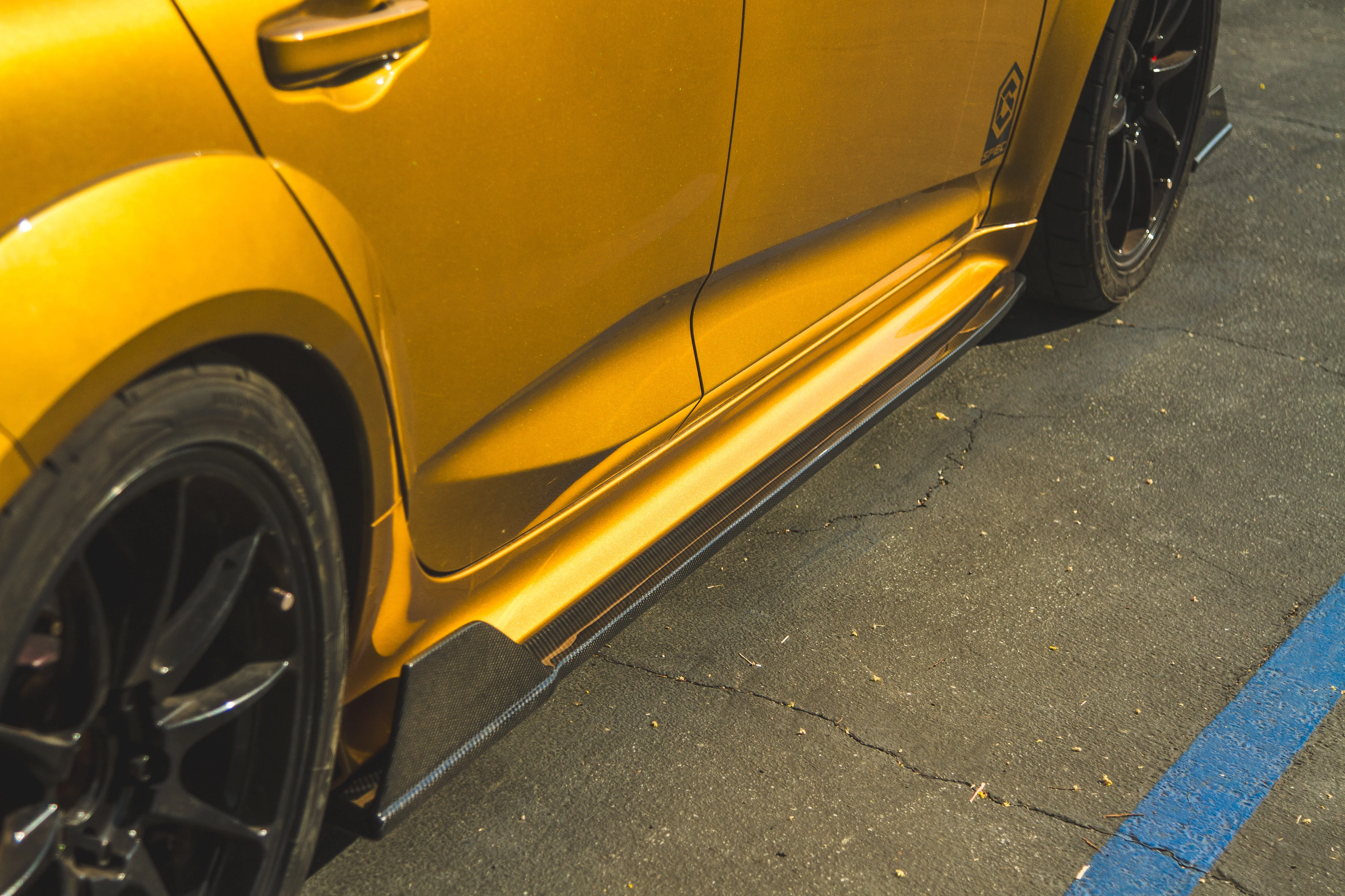 Acura Integra Type S DE5 Carbon Fiber Side Rocker Extensions/ Side Skirt 2023 - Current - Image 6