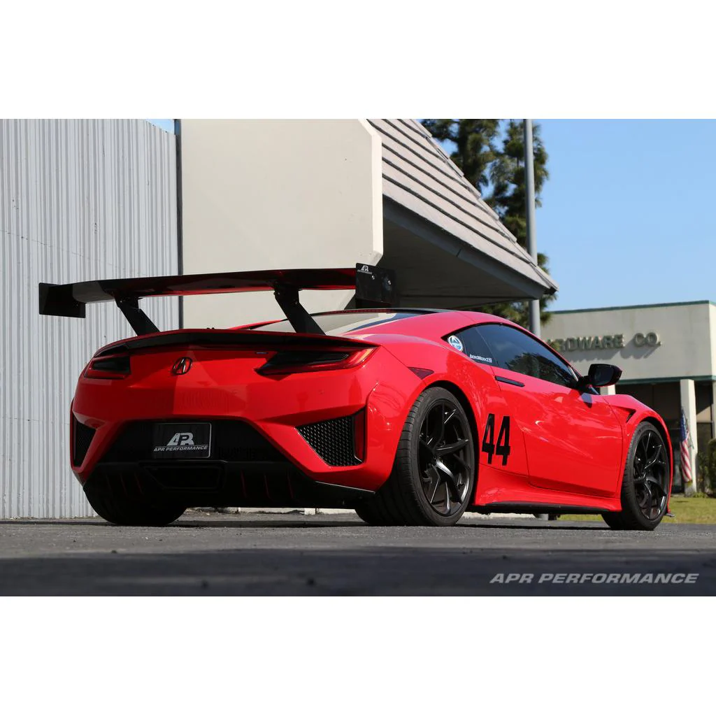 Acura NSX GTC500 Carbon Fiber Adjustable Wing 2016 - 2022 - Image 4