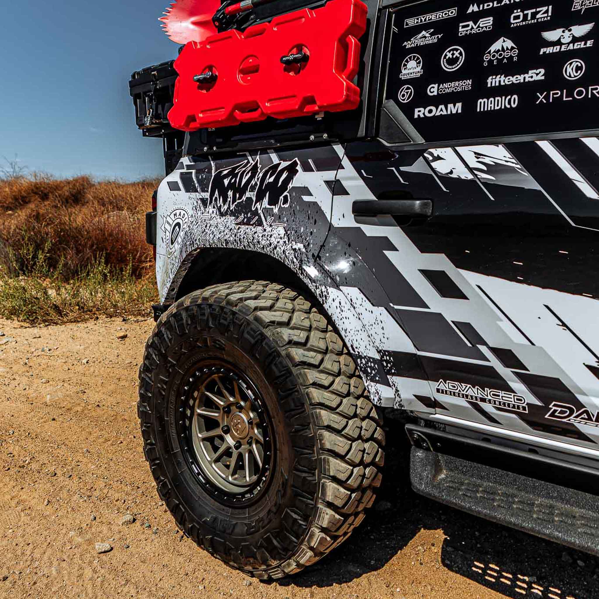AFC 7.5" Rear Quarter Kit 2022-2024 Bronco Raptor - Image 6