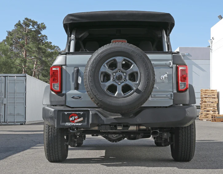 aFe Apollo GT Cat-Back Exhaust System, Polished Tips 2021-2023 Bronco 2.3L/2.7L - Image 4