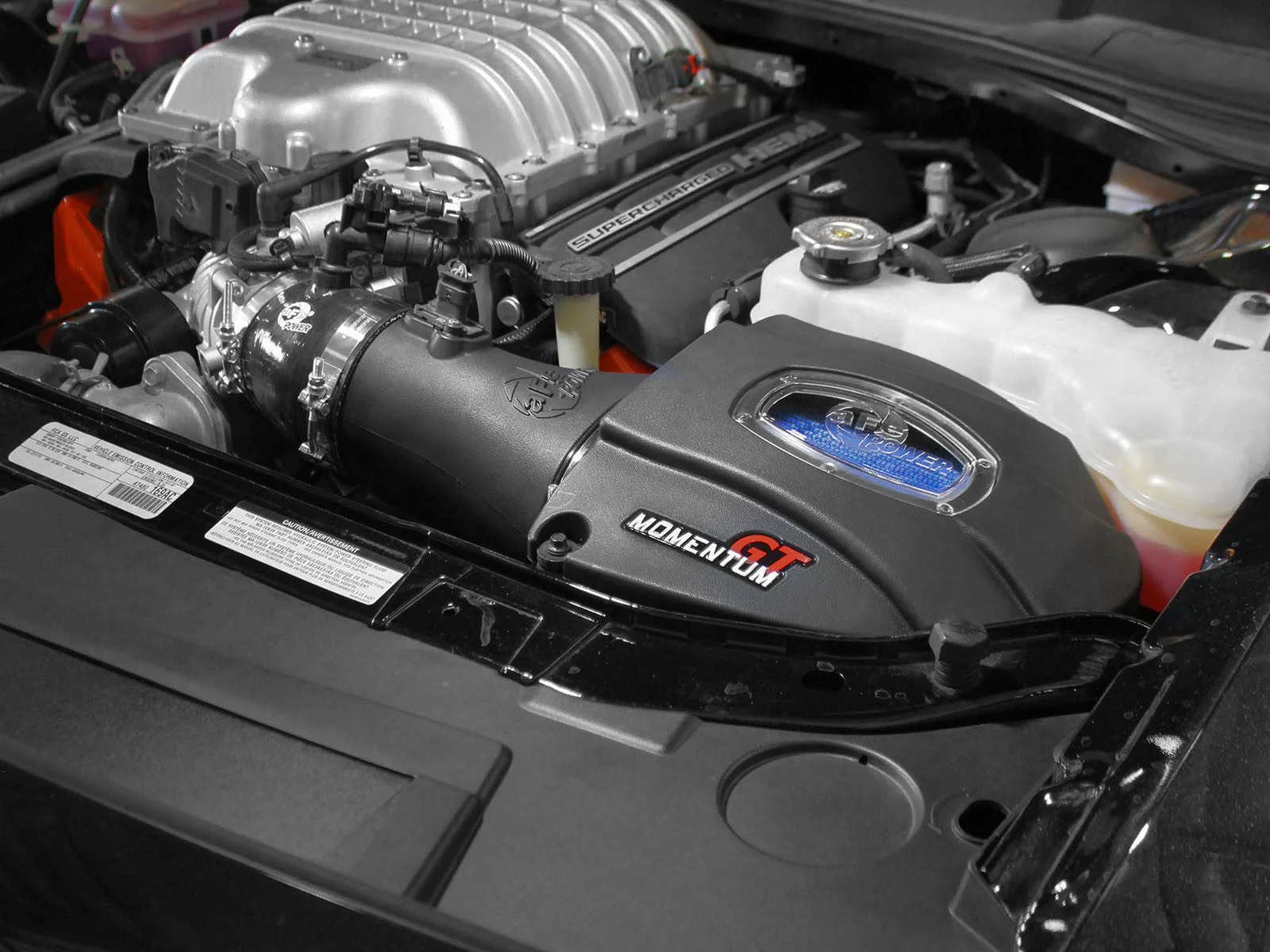 aFe Momentum GT Cold Air Intake, Dual Filters 2015-2016 Challenger/Charger 6.2L - Image 3