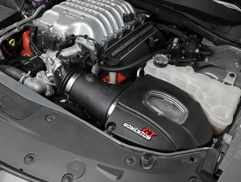 aFe Momentum GT Cold Air Intake, Pro Dry S Filter 2017-2023 Challenger/Charger 6.2L - Image 6