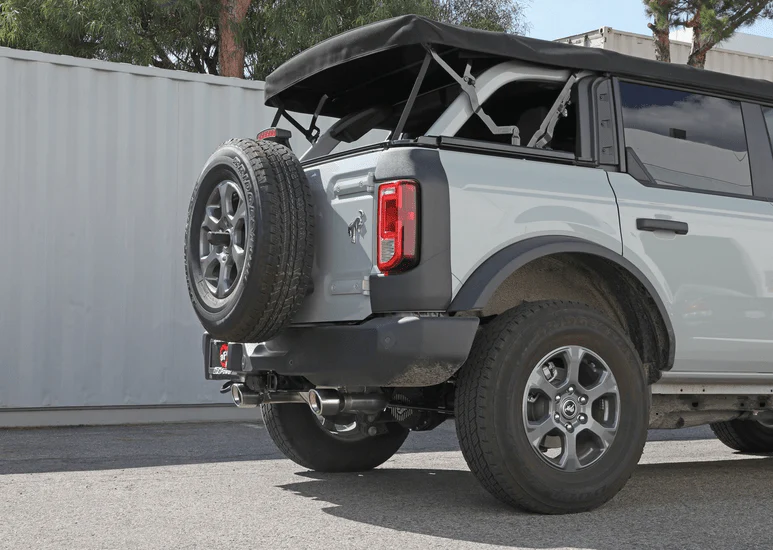 aFe Vulcan Axle-Back Exhaust, Polished Tips 2021-2023 Bronco 2.3L/2.7L - Image 5