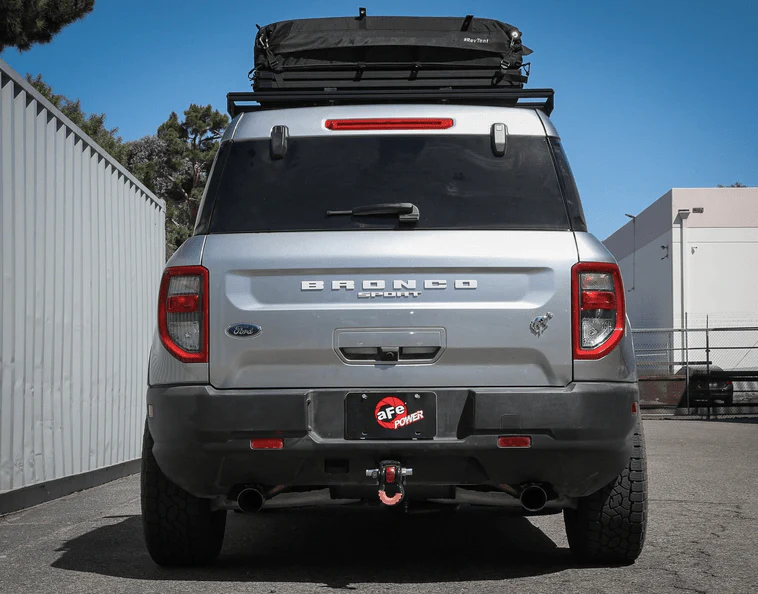 aFe Vulcan Cat-Back Exhaust, Carbon Tips 2021-2023 Bronco Sport 1.5L/2.0L - Image 4