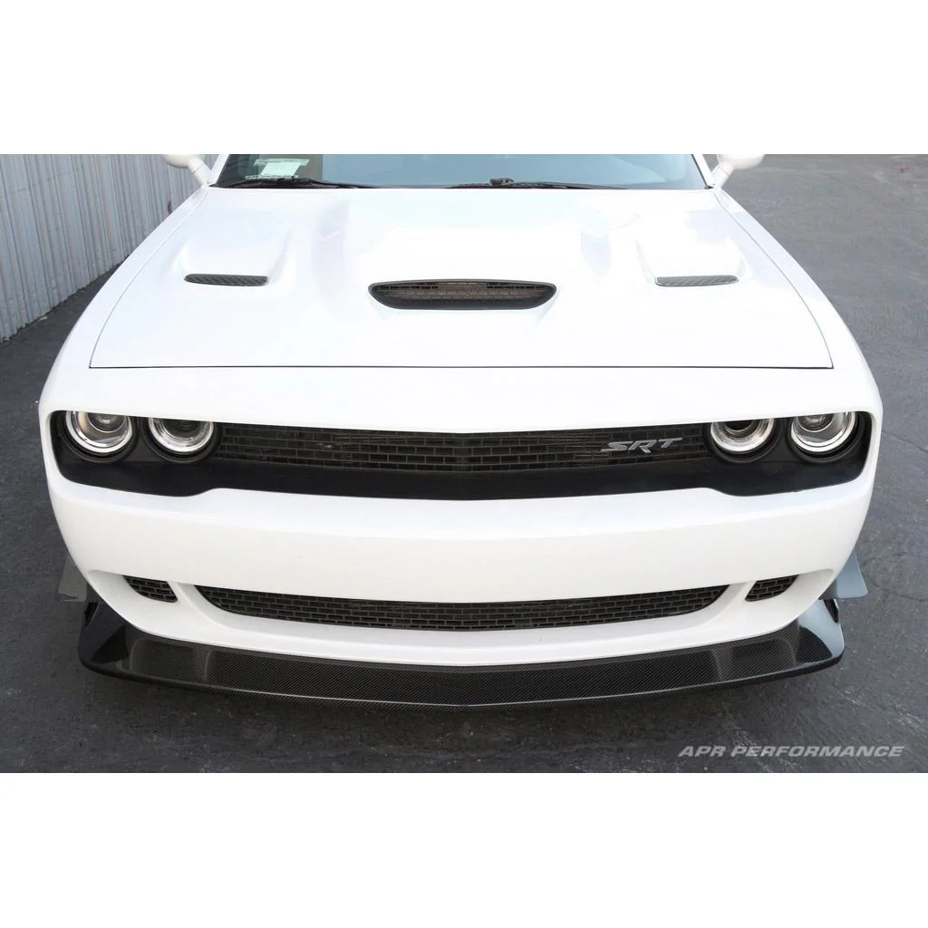 APR Carbon Fiber Front Air Dam 2015-2023 Challenger Hellcat - Image 3