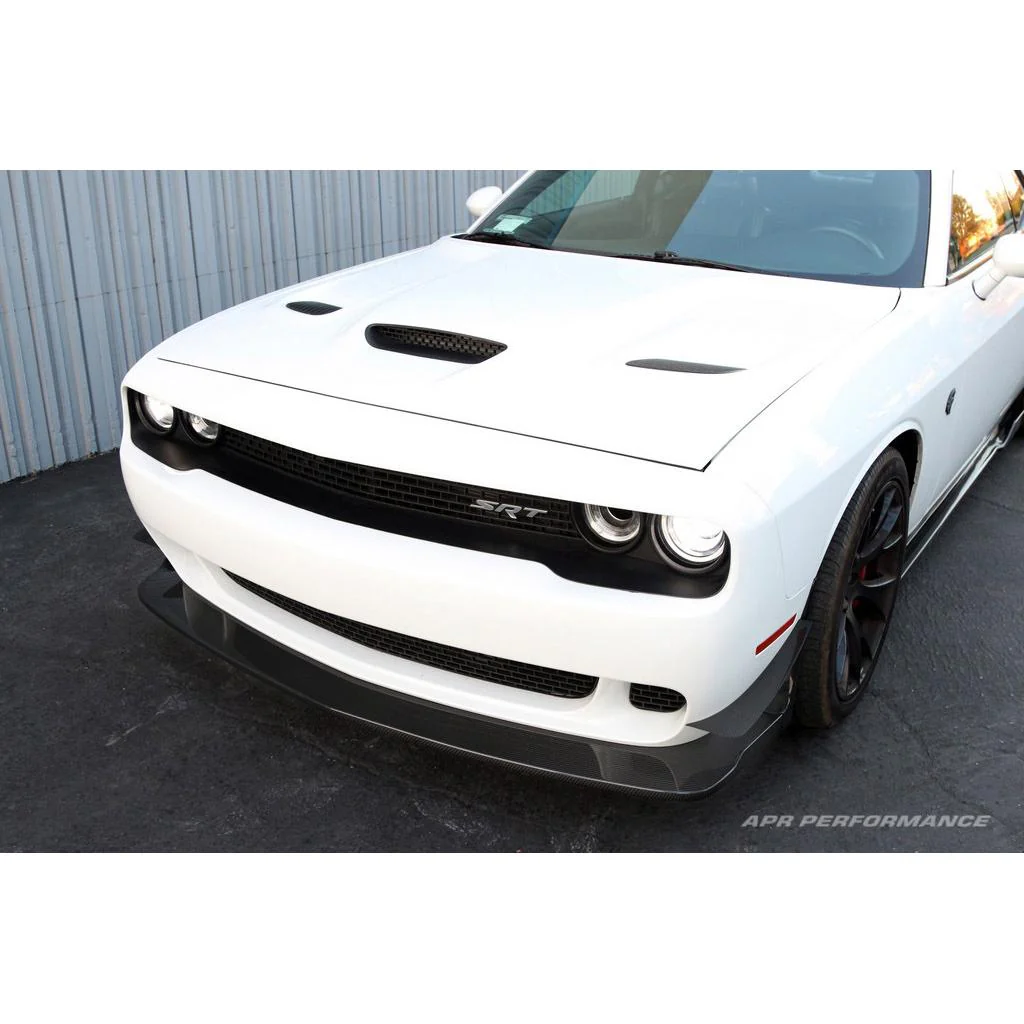 APR Carbon Fiber Front Air Dam 2015-2023 Challenger Hellcat - Image 4
