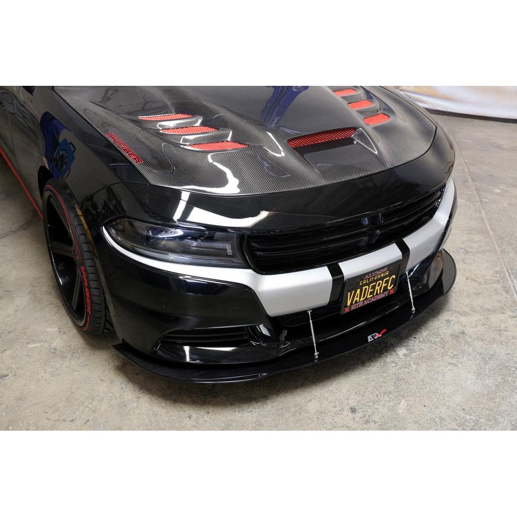 APR Carbon Fiber Front Splitter 2015-2018 Charger R/T - Image 2