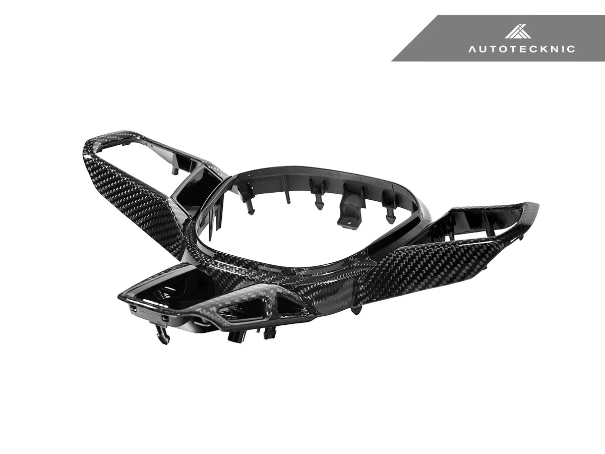 AutoTecknic Carbon Fiber Steering Wheel Trim - G60/ G61 5-Series - Image 7