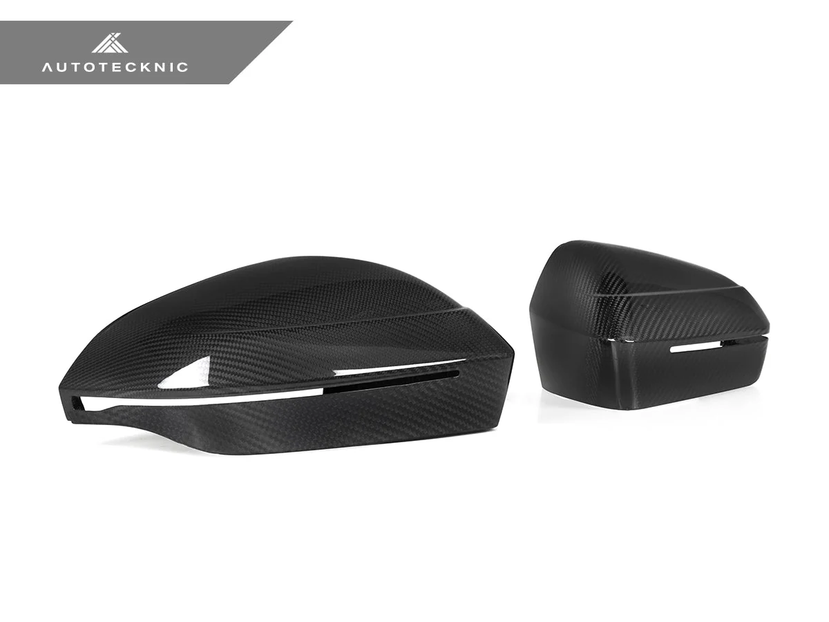 AutoTecknic Dry Carbon Fiber Mirror Cap Set - G60 5-Series | G70 7-Series - Image 8