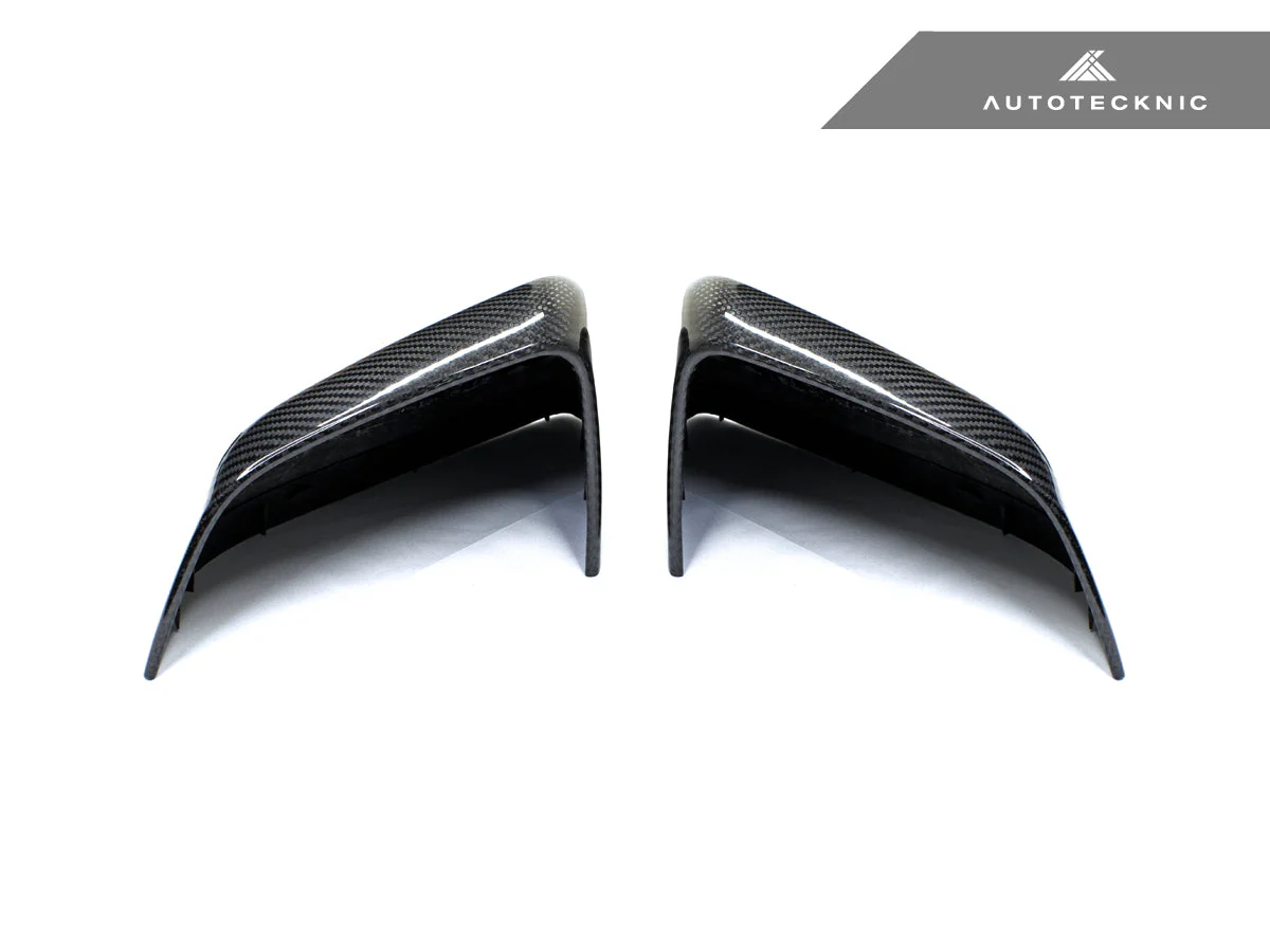 AutoTecknic Dry Carbon Fiber Mirror Covers - Tesla Model Y - Image 8