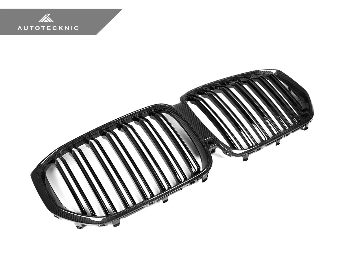 AutoTecknic Dual-Slat Dry Carbon Front Grille - G05 X5 Pre-LCI - Image 5