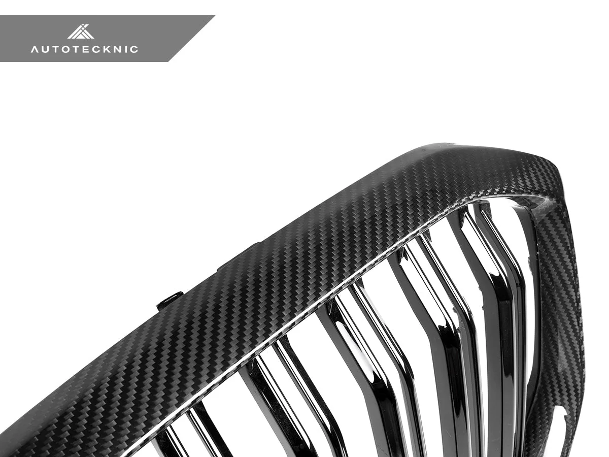AutoTecknic Dual-Slat Dry Carbon Front Grille - G05 X5 Pre-LCI - Image 7