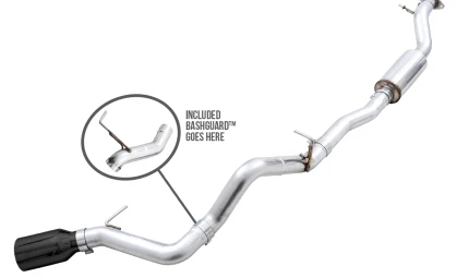 AWE 0FG Catback Exhaust, 5" Black Tip 2021-2024 Bronco - Image 2