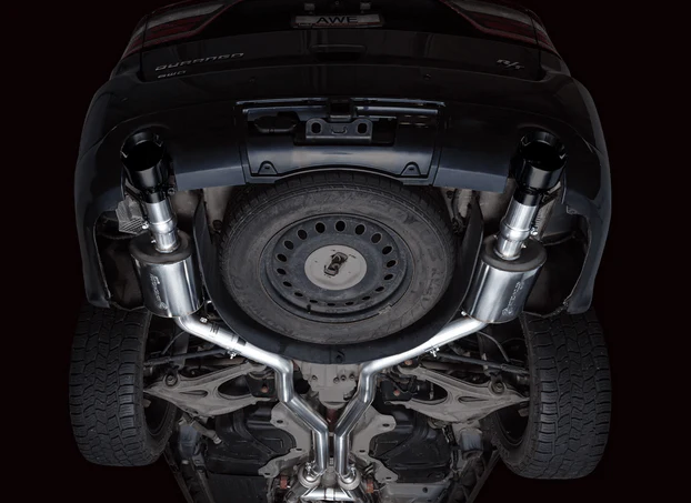 AWE Touring Cat-Back Exhaust, Black Tips 2011-2023 Durango 5.7L - Image 4