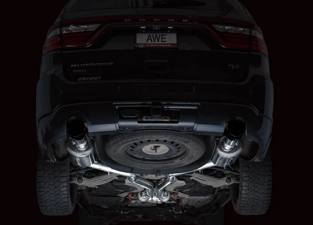 AWE Touring Cat-Back Exhaust, Black Tips 2011-2023 Durango 5.7L - Image 7