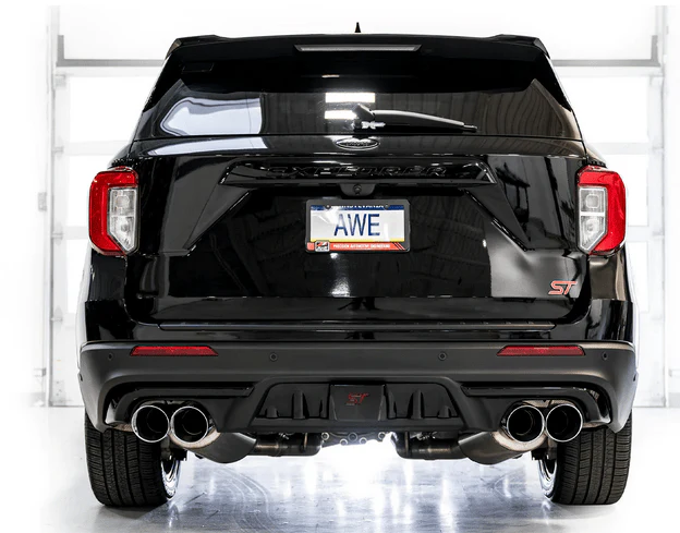 AWE Touring Cat-Back Exhaust, Chrome Tips 2020-2024 Explorer ST - Image 10