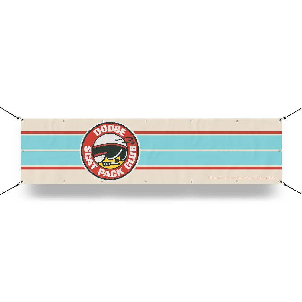 Banner - Dodge Scat Pack Club Circle