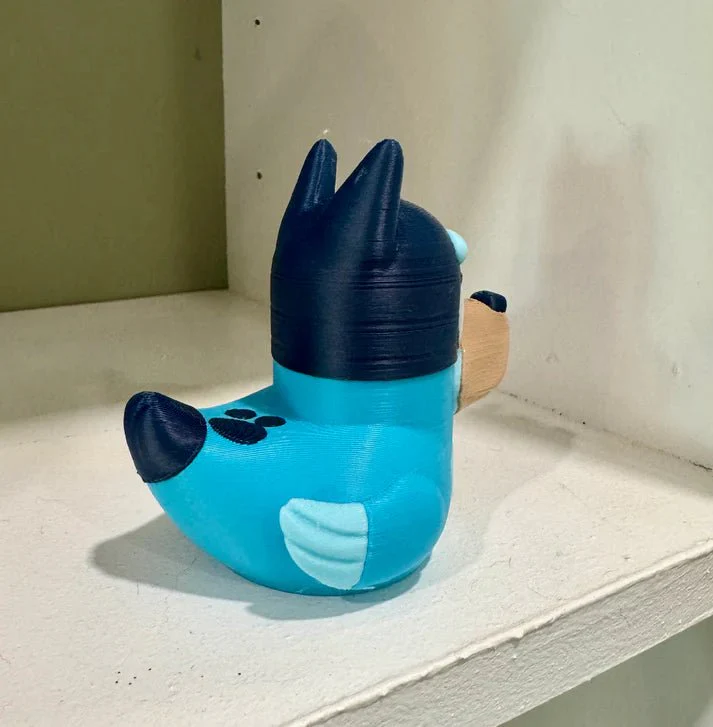 Bluey Dog Cartoon Style Duck - Image 2