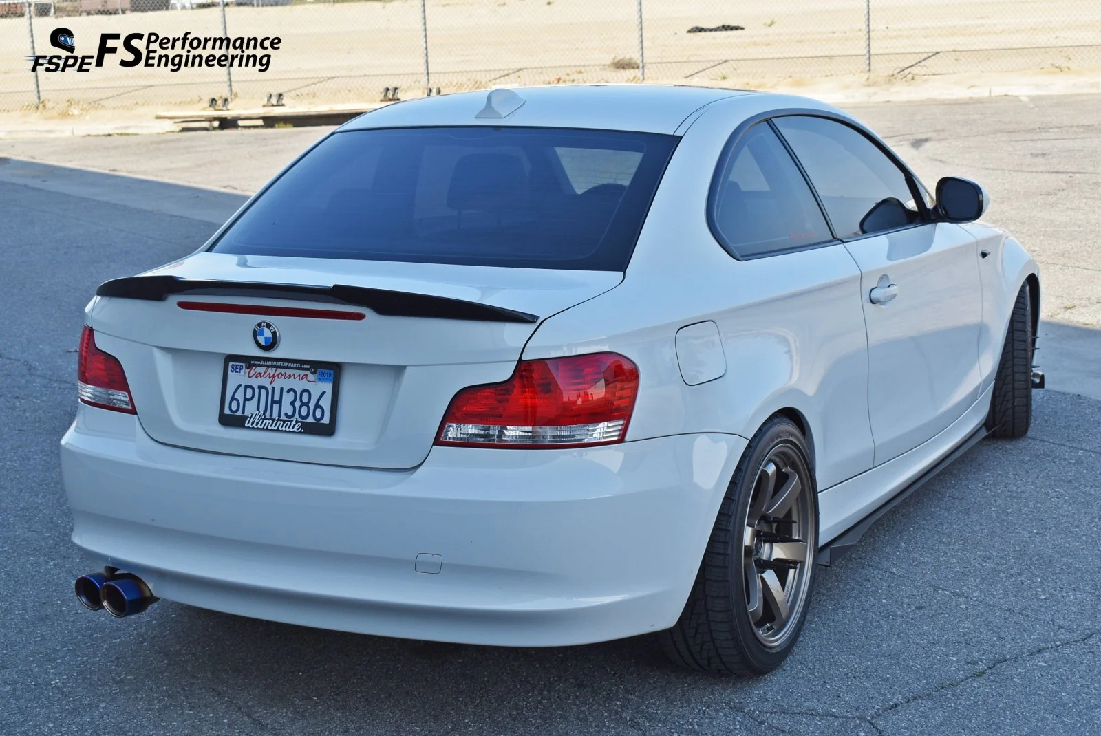 BMW 128i / 135i (2007-2013) Aluminum Side Skirt Extensions - Image 5