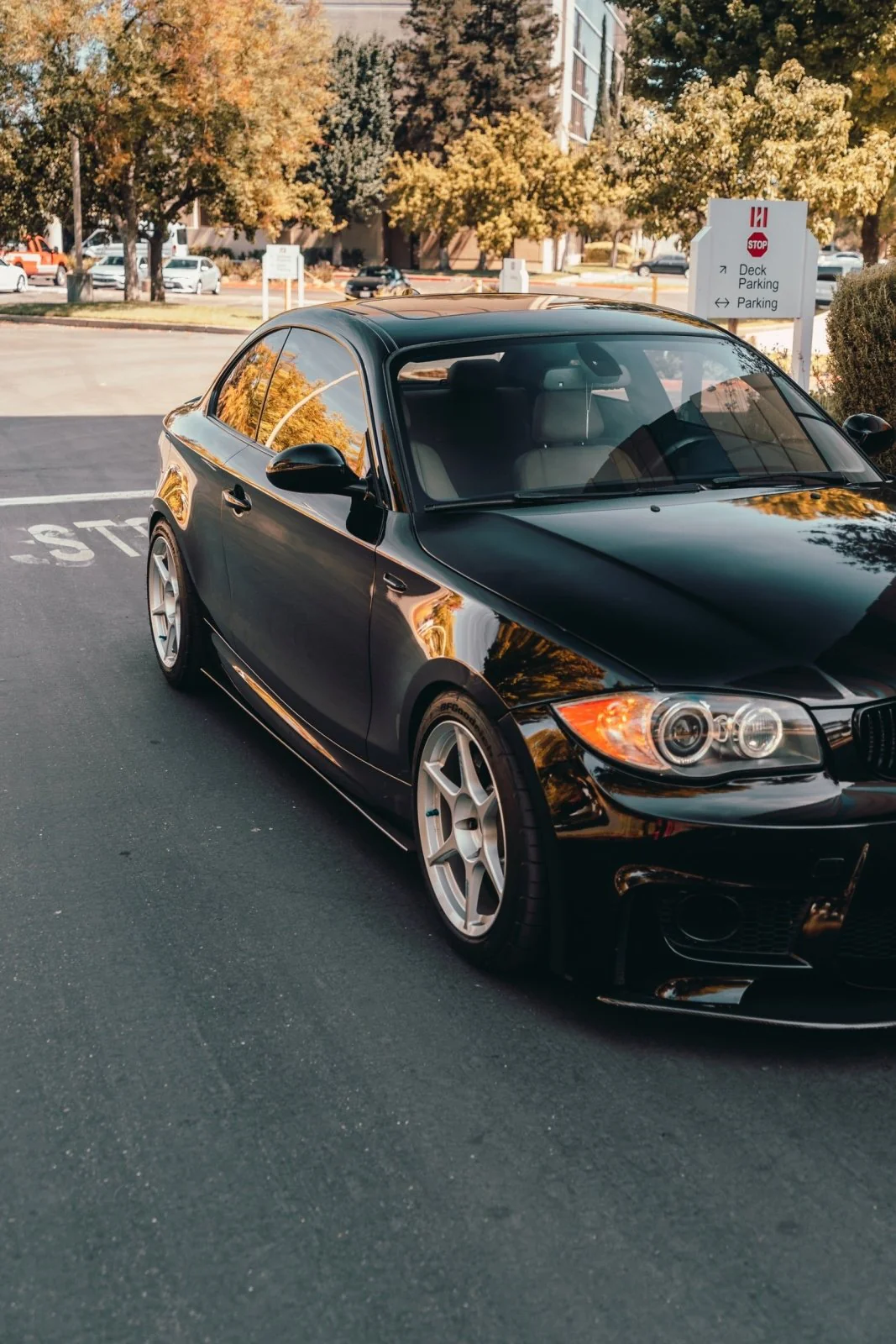 BMW 128i / 135i (2007-2013) Carbon Fiber Side Skirt Extensions - Image 5