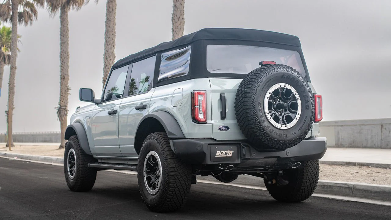 Borla S-TYPE Axle-Back, Silver 2021-2023 Bronco 2.7L - Image 3