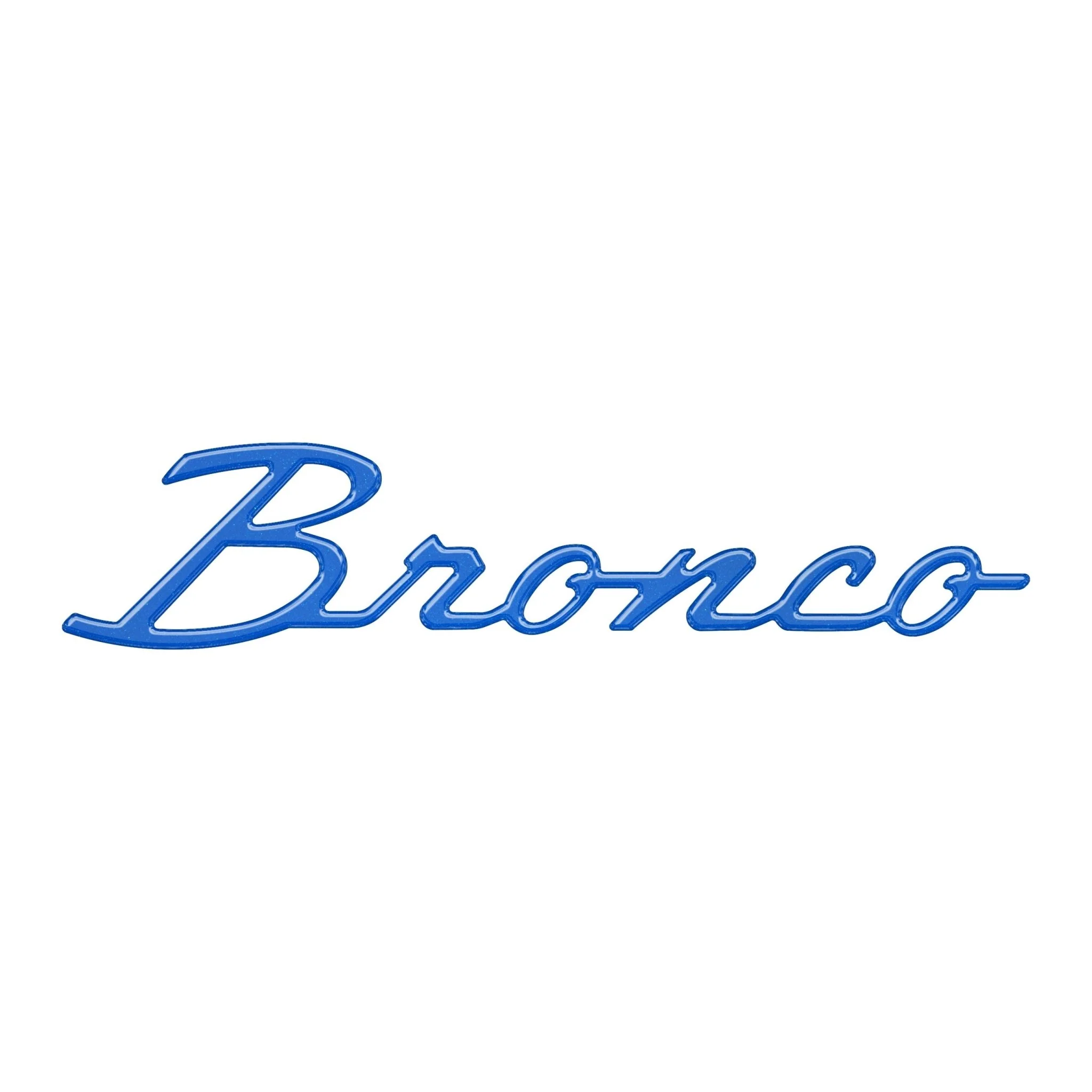 Bronco Script Badge Fits 2021-2026 Ford Bronco - Image 22