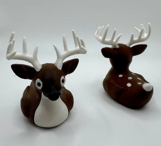 Buck Deer Duck