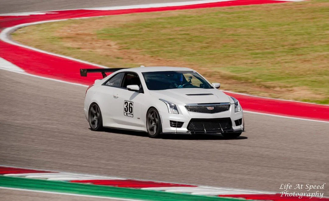 Cadillac ATS-V GT250 Carbon Fiber Adjustable Wing 2016-2019 - Image 6