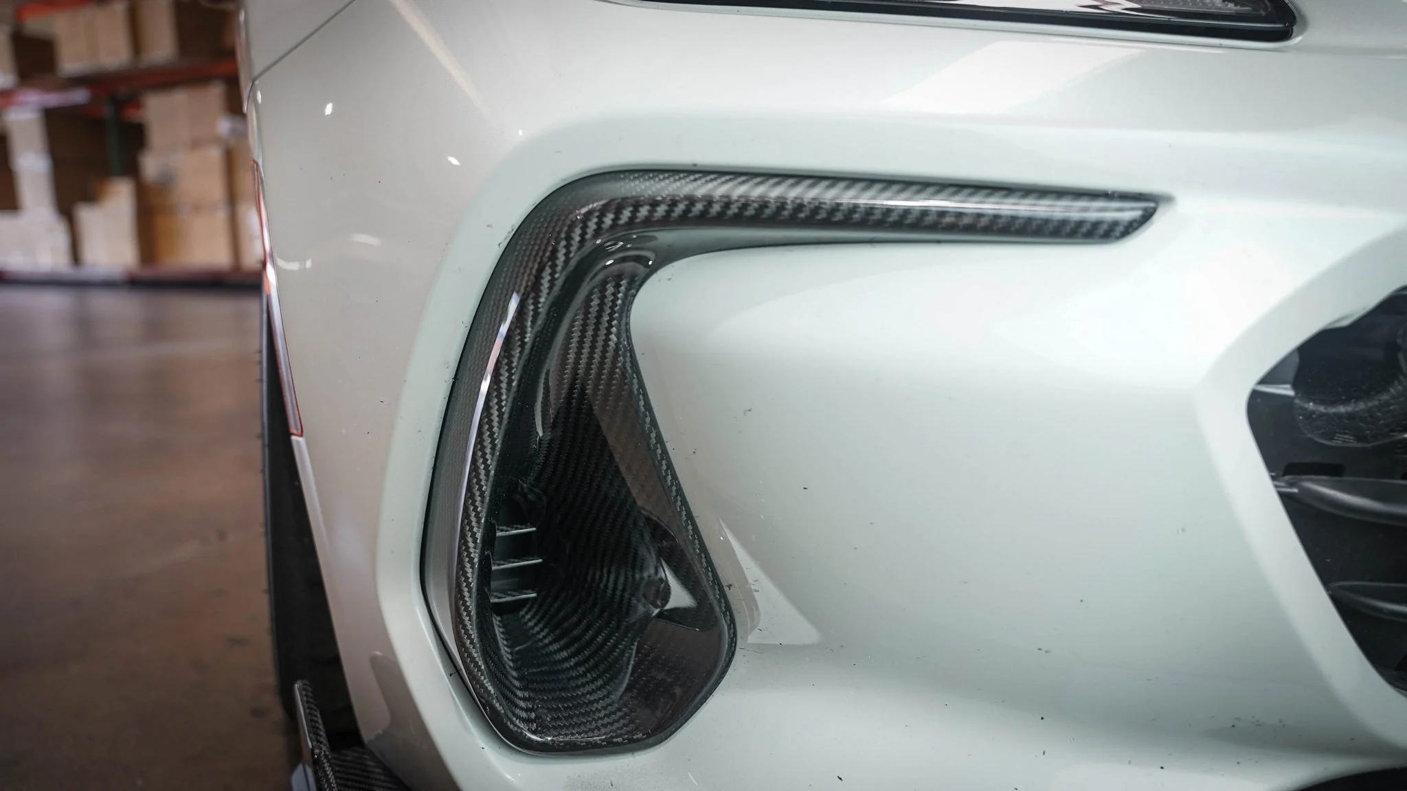 Carbon Fiber Subaru BRZ Front Bumper Scoop 2022+ - Image 5