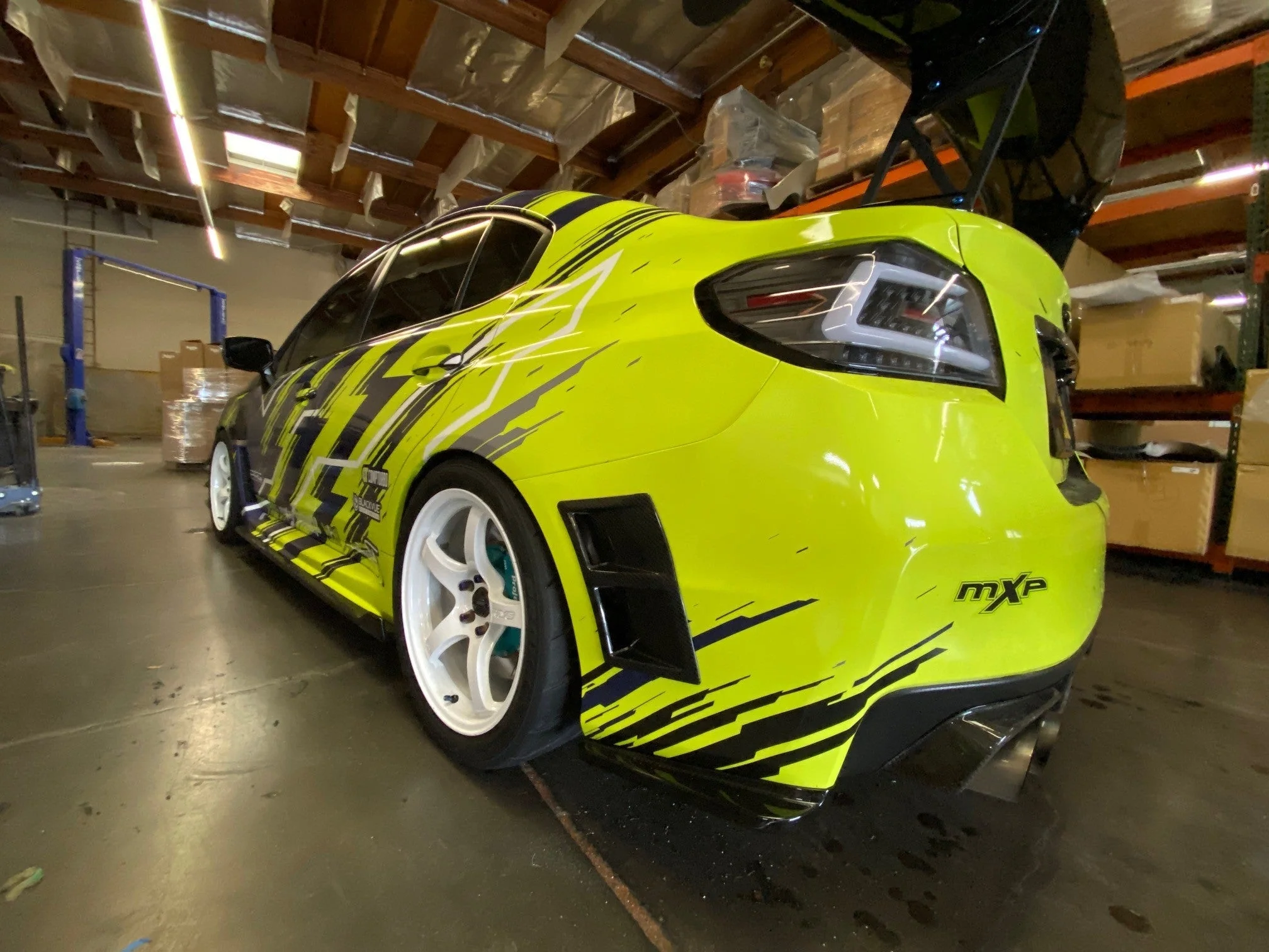 Carbon Fiber Subaru WRX/ STI Type RA Rear Bumper Ducts 2015-2021 - Image 4