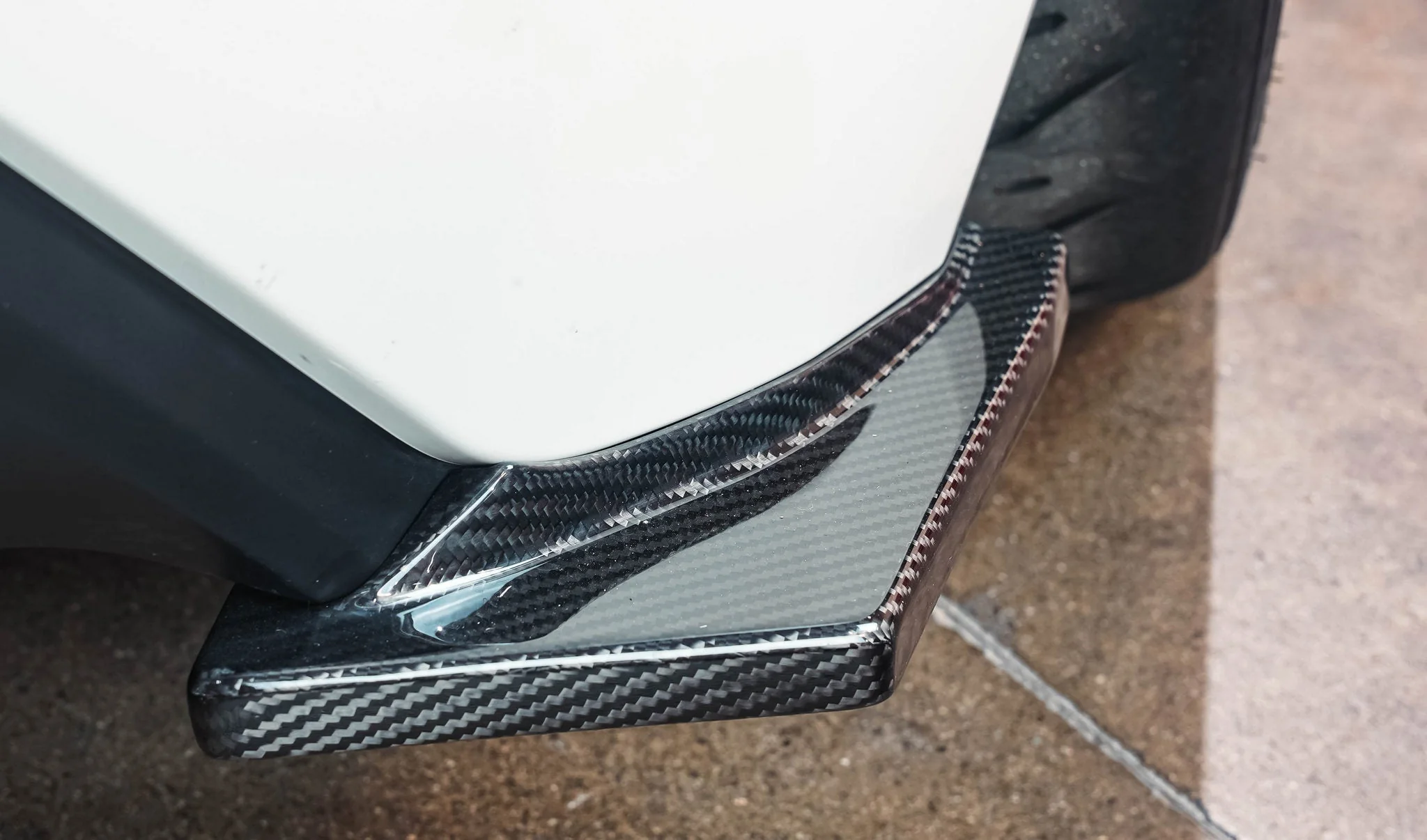Carbon Fiber Toyota GR86/ Subaru BRZ Rear Bumper Skirts 2022+ - Image 3