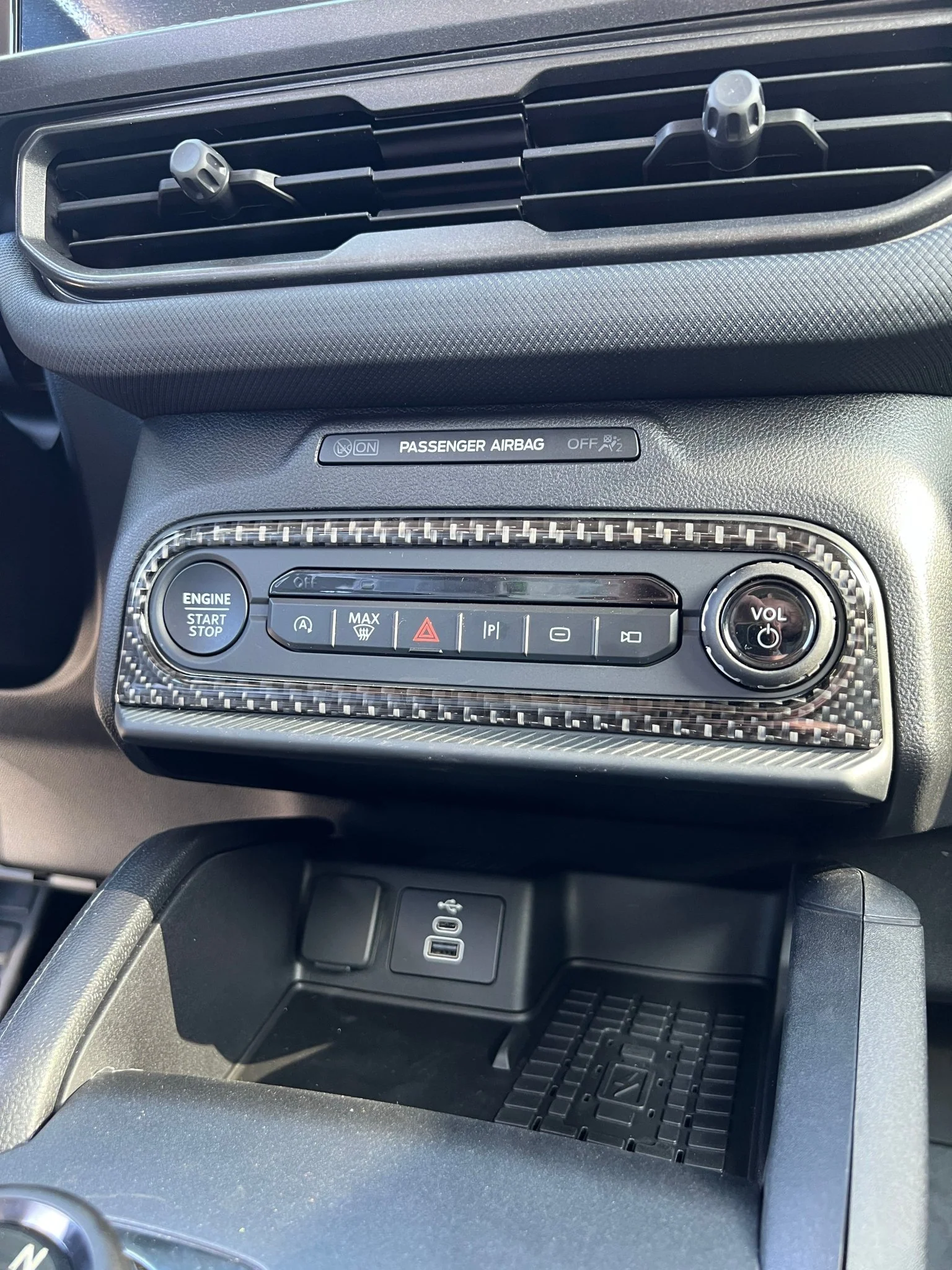 Center Control Accent Trim Fits 2025-2026 Ford Bronco Sport - Image 2