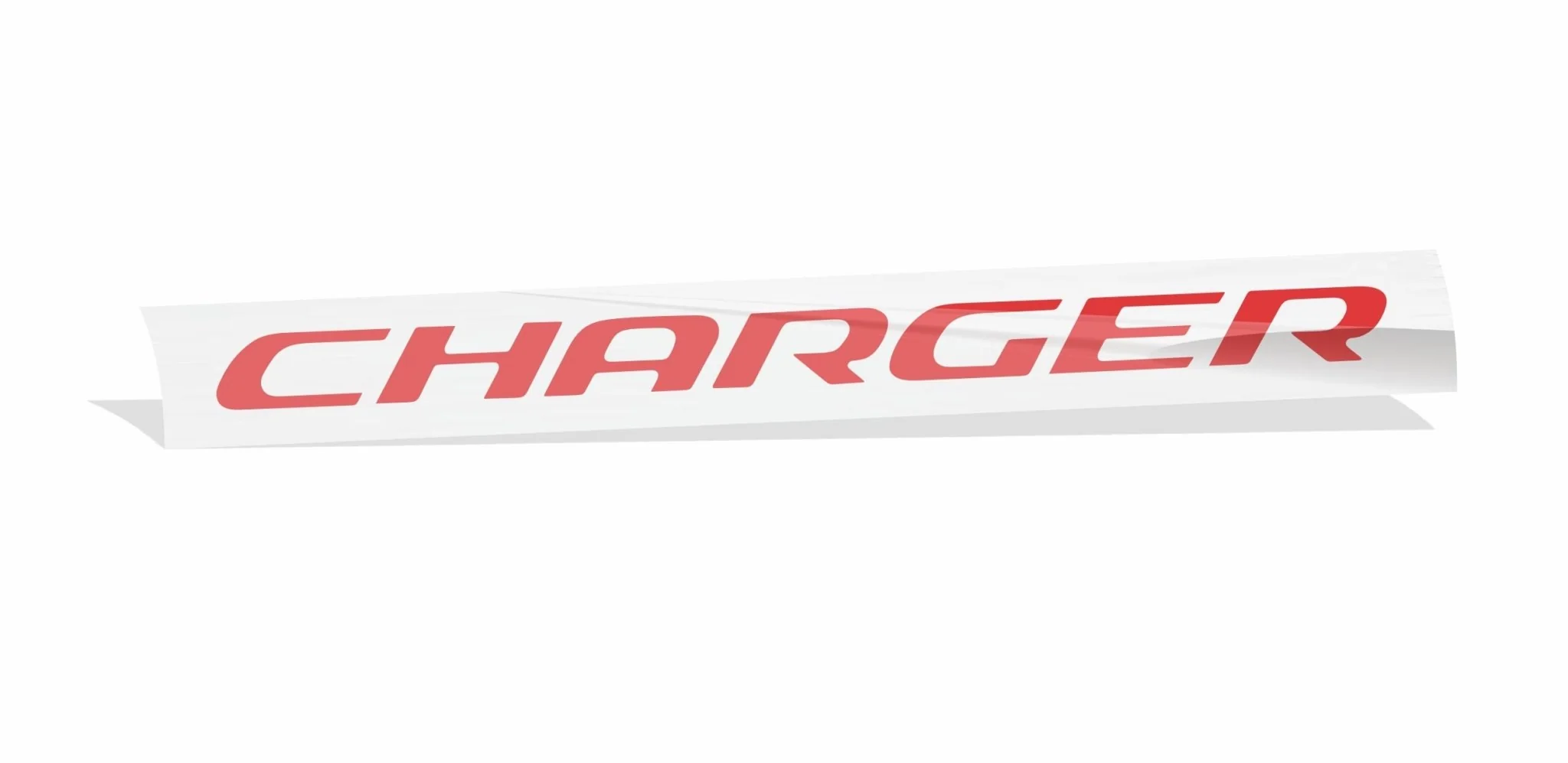 CHARGER Dash Plaque Emblem Lettering Overlay Decal   - 15-23 Charger - Image 2